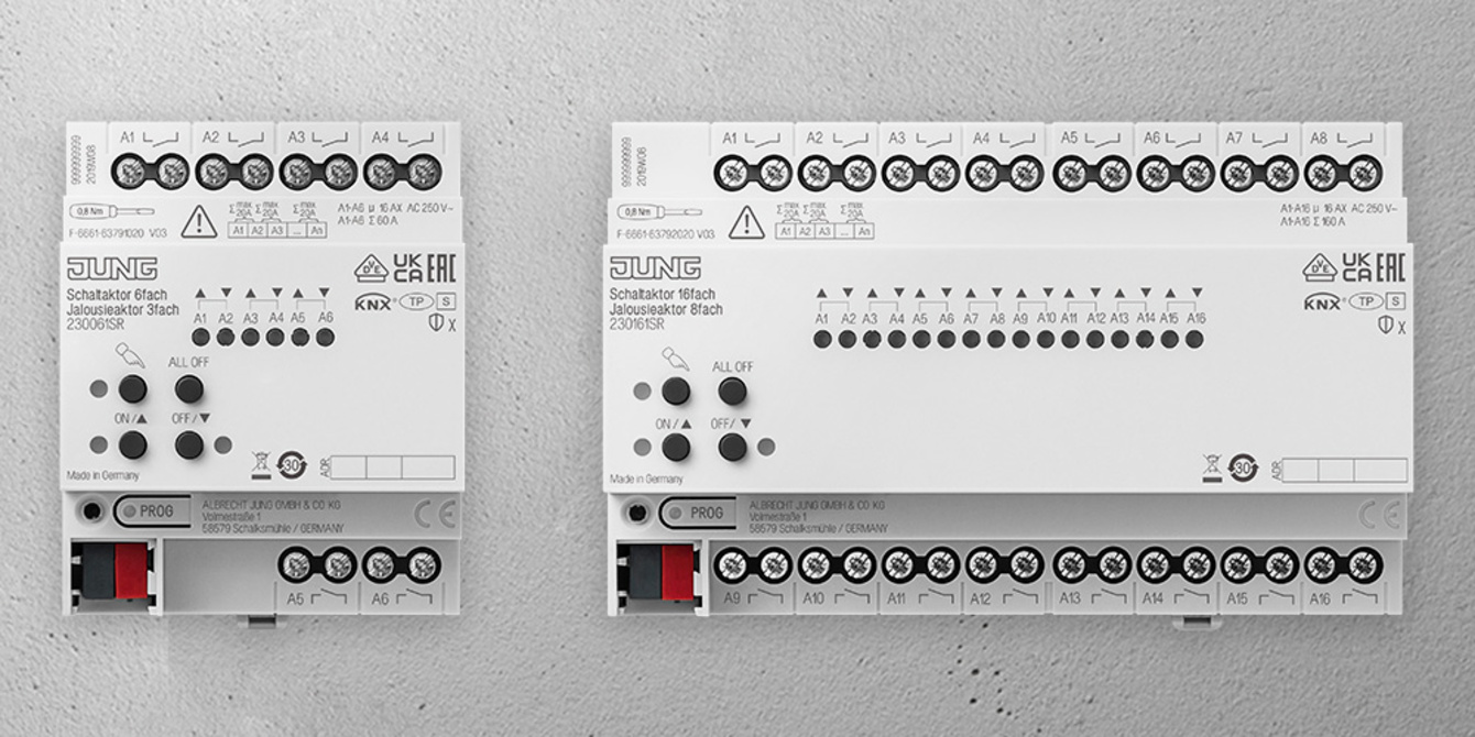 KNX Schalt- und Jalousieaktoren bei SES Solar-, Elektro- und Sanitärtechnik GmbH in Magdeburg