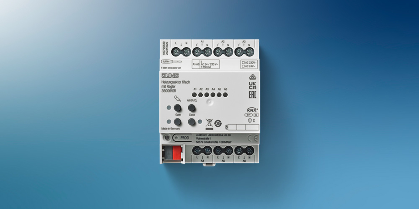 KNX Heizungsaktor 6-fach bei SES Solar-, Elektro- und Sanitärtechnik GmbH in Magdeburg