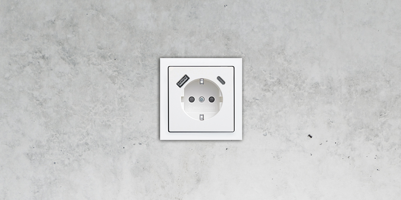 SCHUKO® USB-Steckdose bei SES Solar-, Elektro- und Sanitärtechnik GmbH in Magdeburg